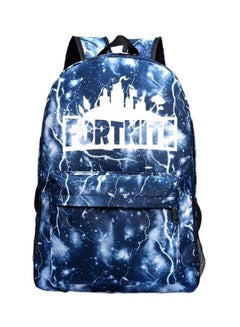FORTNITE Fortnite Battle Royale School Backpack Blue/White 