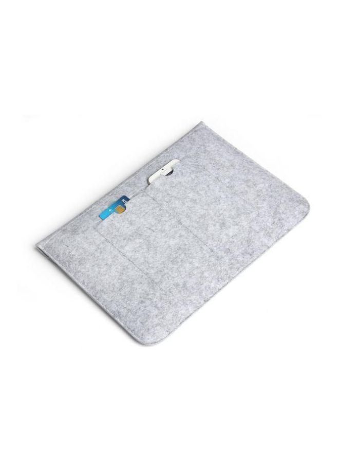 Protective Pouch For Apple MacBook Pro Air Retina 13-Inch Grey  - Image 4