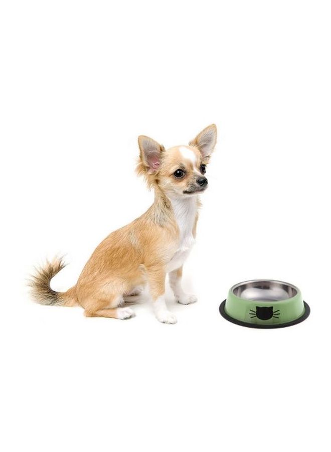 Feeding Bowl Green/Silver/Black - Image 5