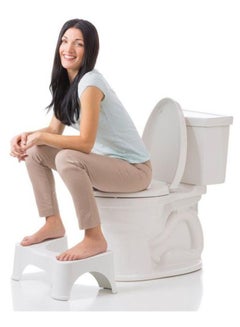 ماركة غير محددة مقعد مرحاض بلاستيكي أبيض  - Image 3