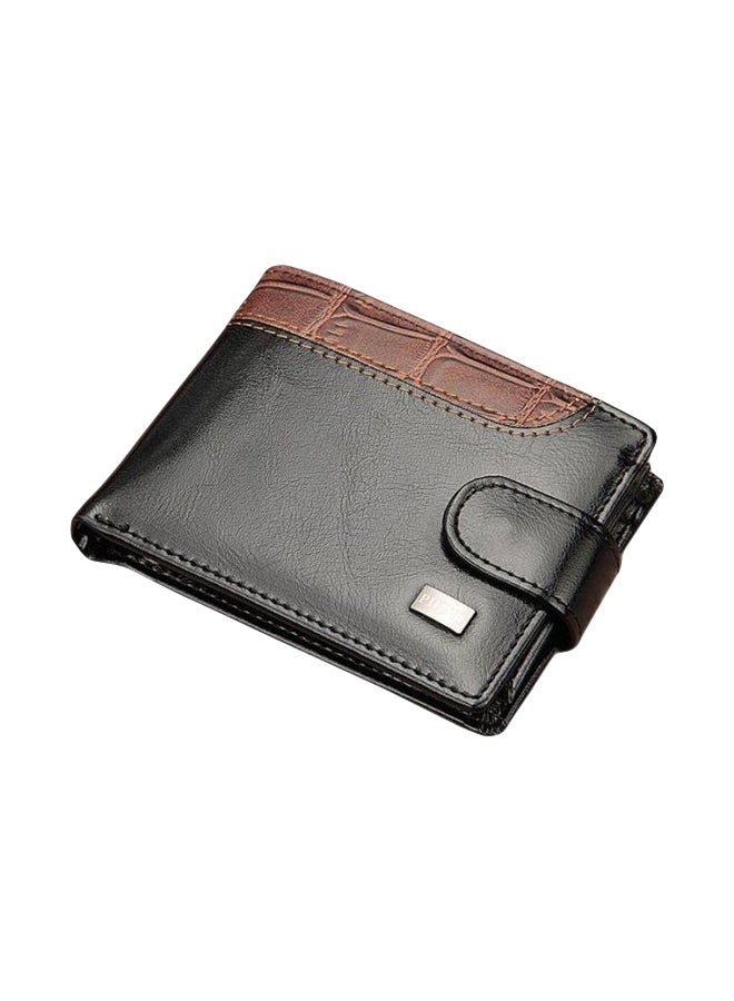 Pilusi Leather Bifold Wallet Black/Brown  - Image 1
