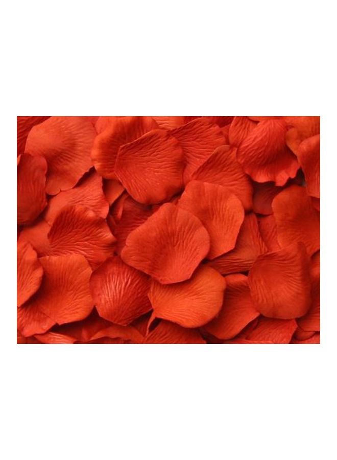 1000-Piece Artificial Rose Petal Set Red - Image 2