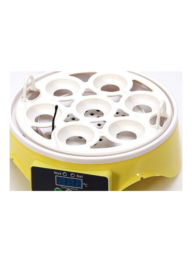 Generic 7-Piece Egg Hatchery Incubator Clear/Yellow/White  - Image 4