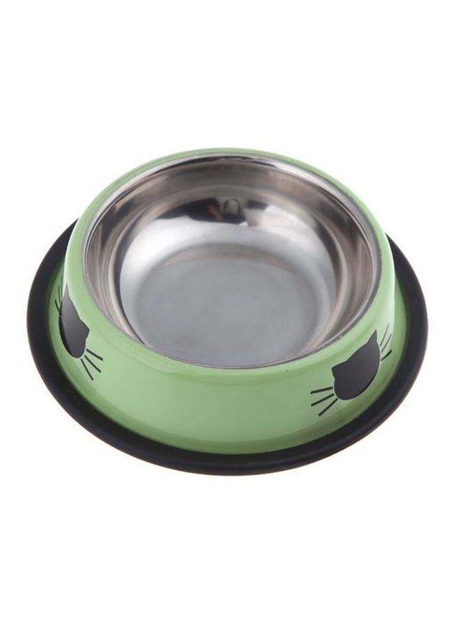 Feeding Bowl Green/Silver/Black - Image 2