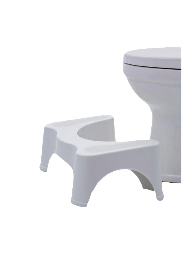 Generic Toilet Foot Stool White 9inch  - Image 1