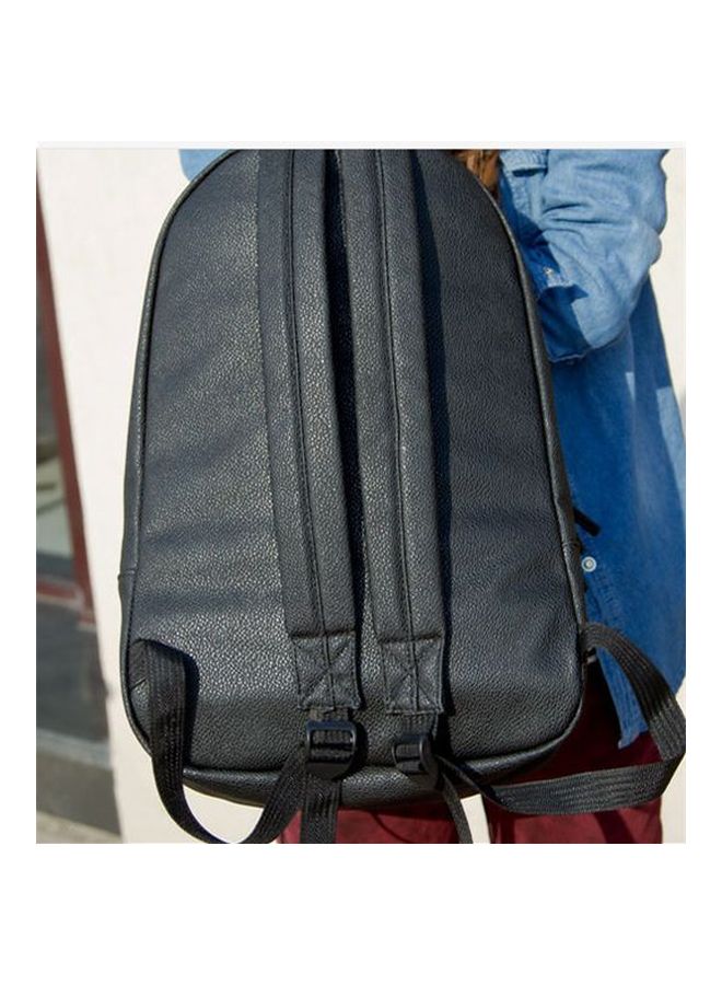 Generic - Cartoon Fox Designed Backpack Black/White - Image 1