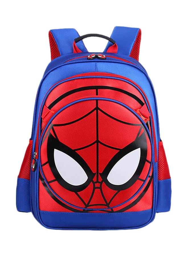 3D Spiderman Themed Backpack Red/Blue/Black - Image 1