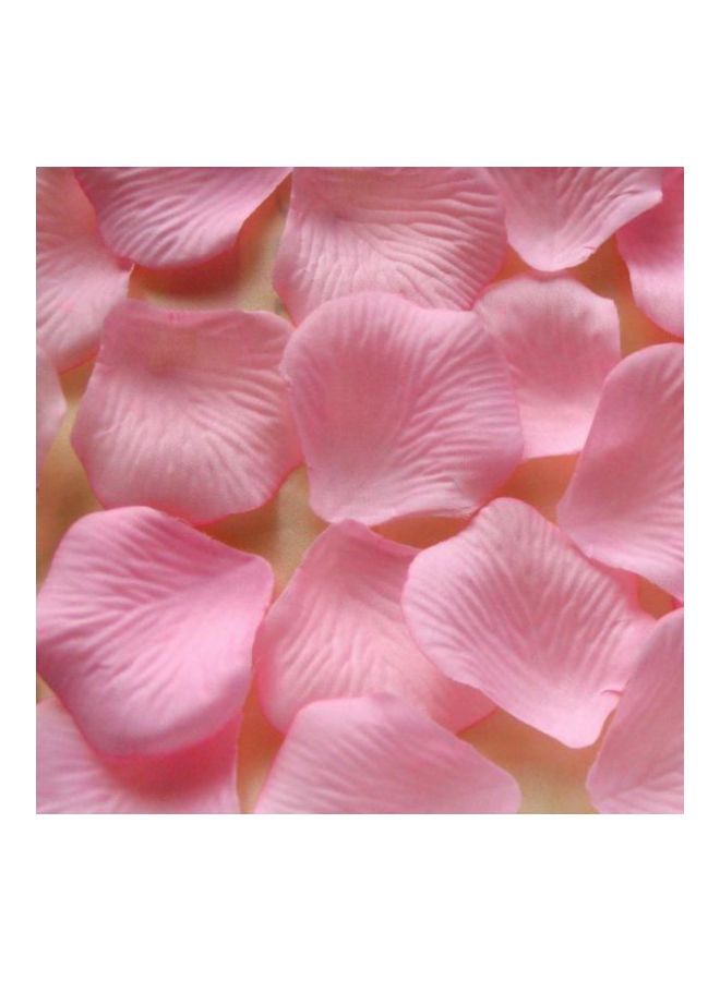 مجموعة بتلات ورد صناعية مكونة من 1000 قطعة وردي - Image 2