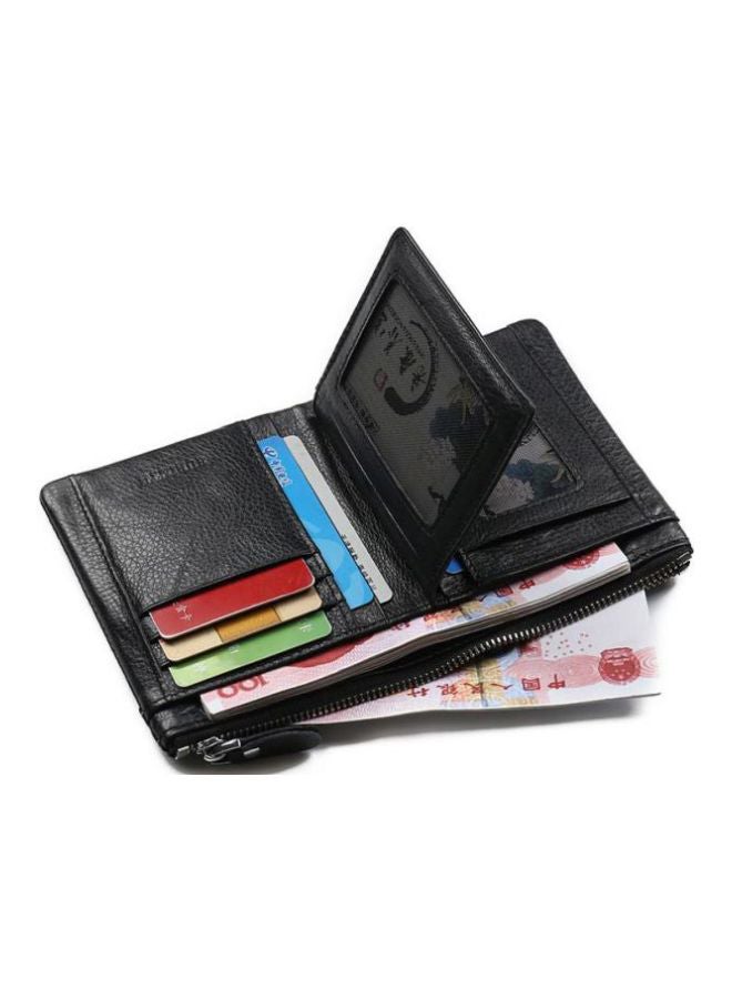 GUBINTO - Leather Trifold Wallet Black - Image 1