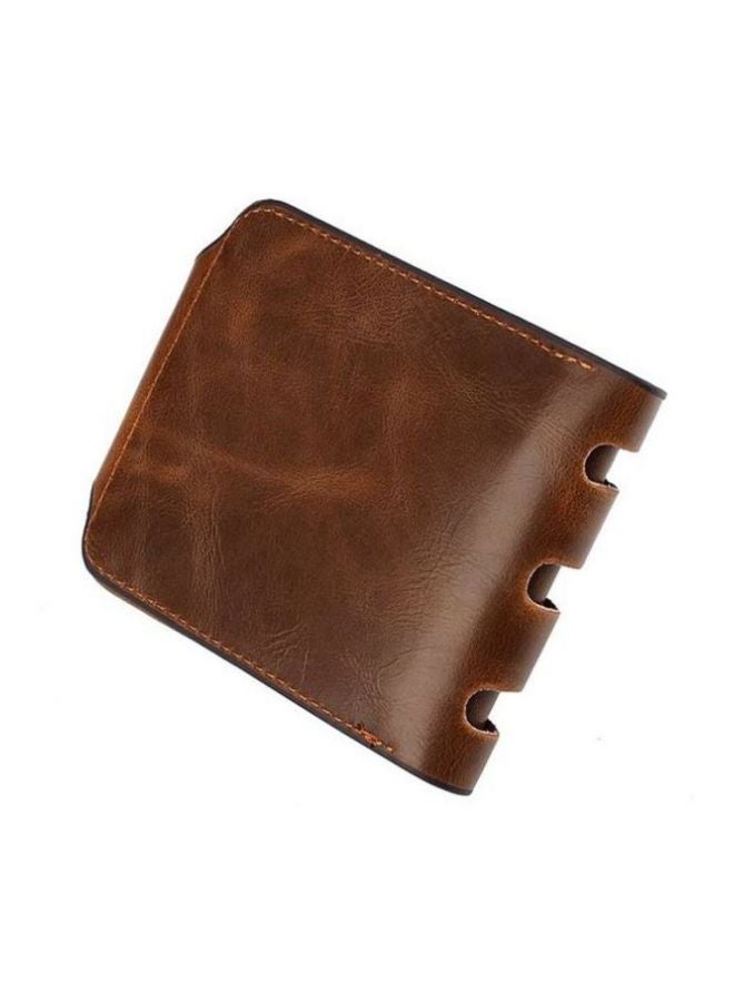 BAILINI Leather Bifold Wallet Brown  - Image 2