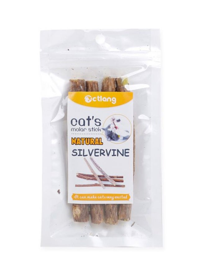 4-Piece Cat Chew Sticks Beige - Image 4