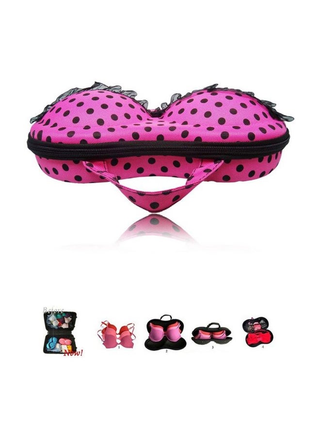 إن-جال منظم حمالات الصدر للسفر وردي/أسود - Image 2