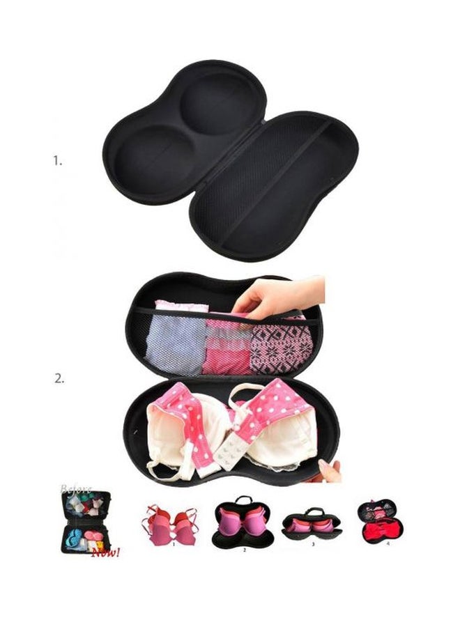 إن-جال منظم حمالات الصدر للسفر وردي/أسود - Image 3