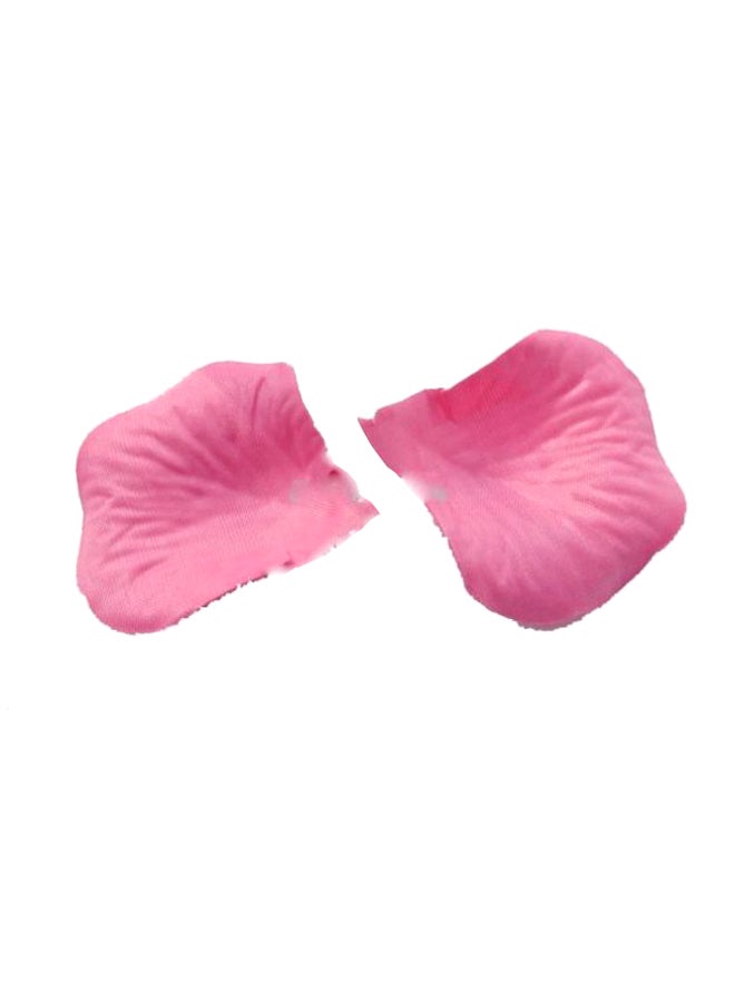 مجموعة بتلات ورد صناعية مكونة من 1000 قطعة وردي - Image 1