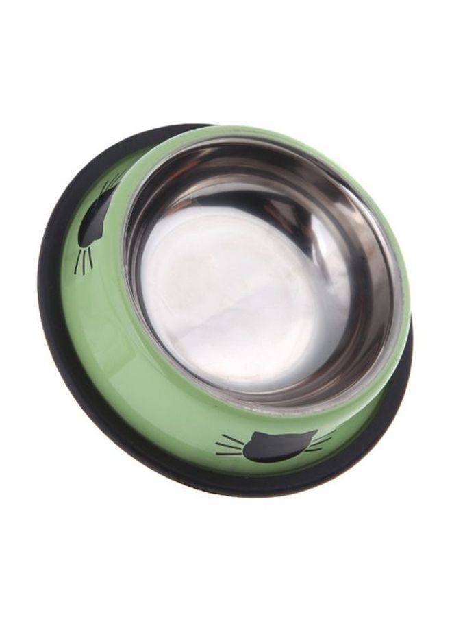 Feeding Bowl Green/Silver/Black - Image 4
