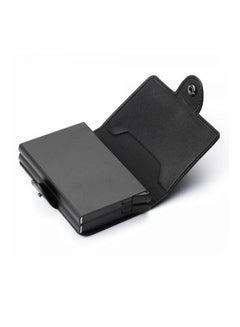 Generic Automatic Smart Card Holder Black  - Image 3