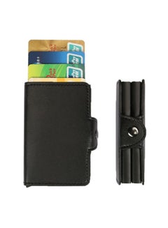 Generic Automatic Smart Card Holder Black  - Image 4