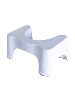Generic Plastic Toilet Stool White 1.4kg 