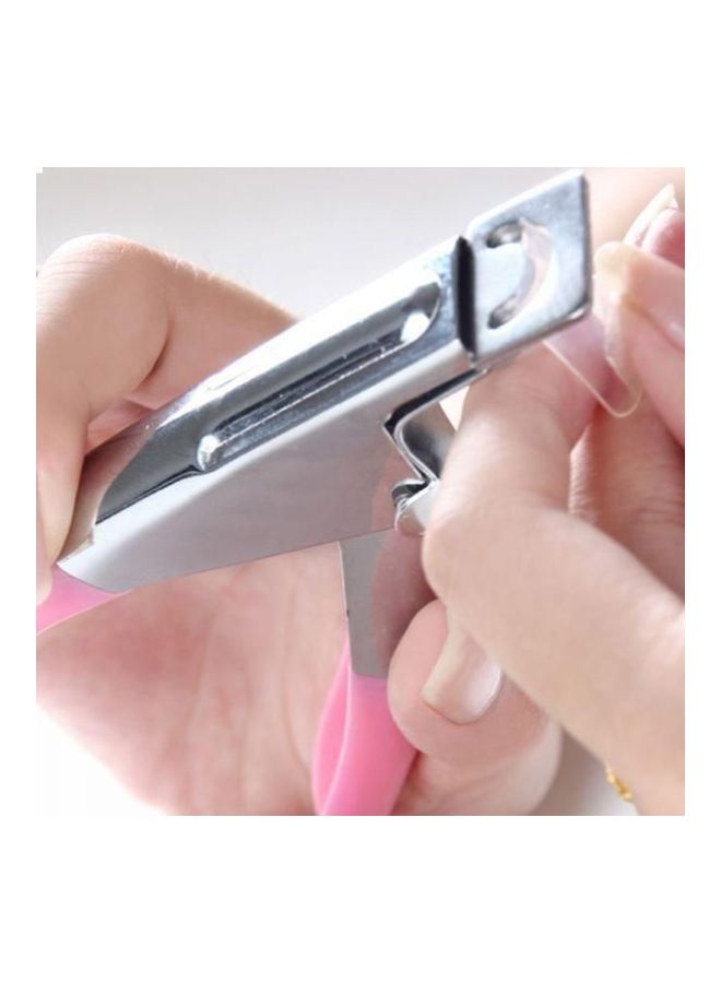 Nail Clipper Pink/Silver - Image 3