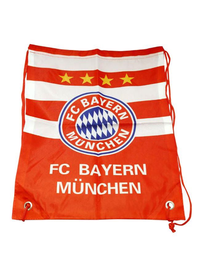Generic - Football Club Bayern Munich Drawstring Bag Orange/White/Blue - Image 1