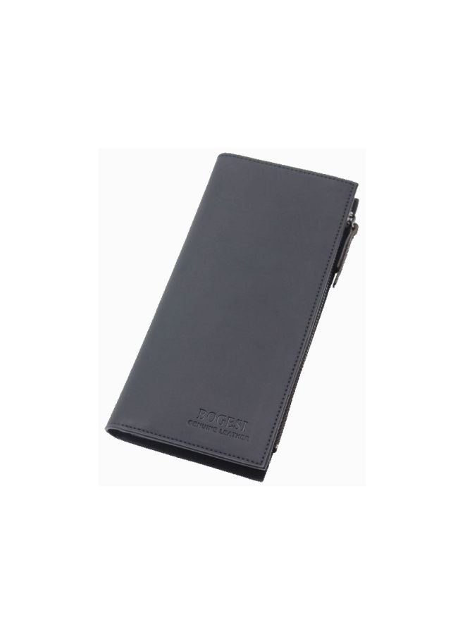 BOGESI Leather Wallet Grey - Image 2