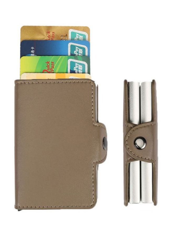 Generic - Anti Theft And Automatic Smart Card Holder Grey - Image 1