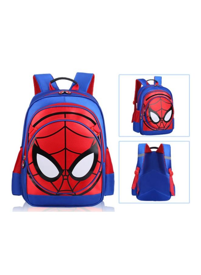 3D Spiderman Themed Backpack Red/Blue/Black - Image 3