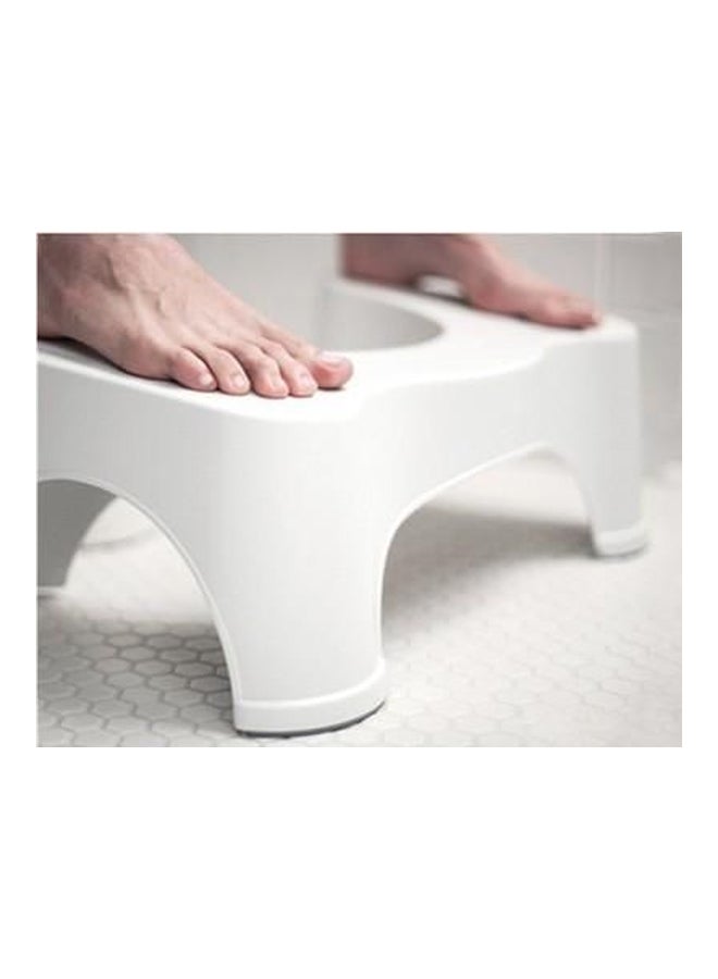 Generic Toilet Foot Stool White 9inch  - Image 2