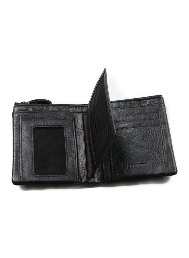 GUBINTO - Leather Trifold Wallet Black - Image 1