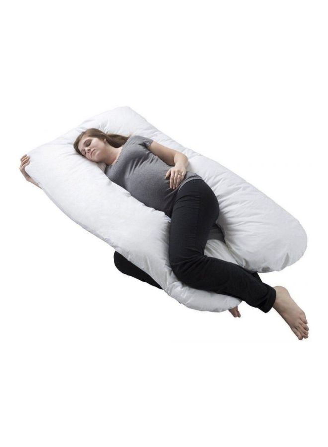 Maternity Pillow Cotton White 120x80cm - Image 3