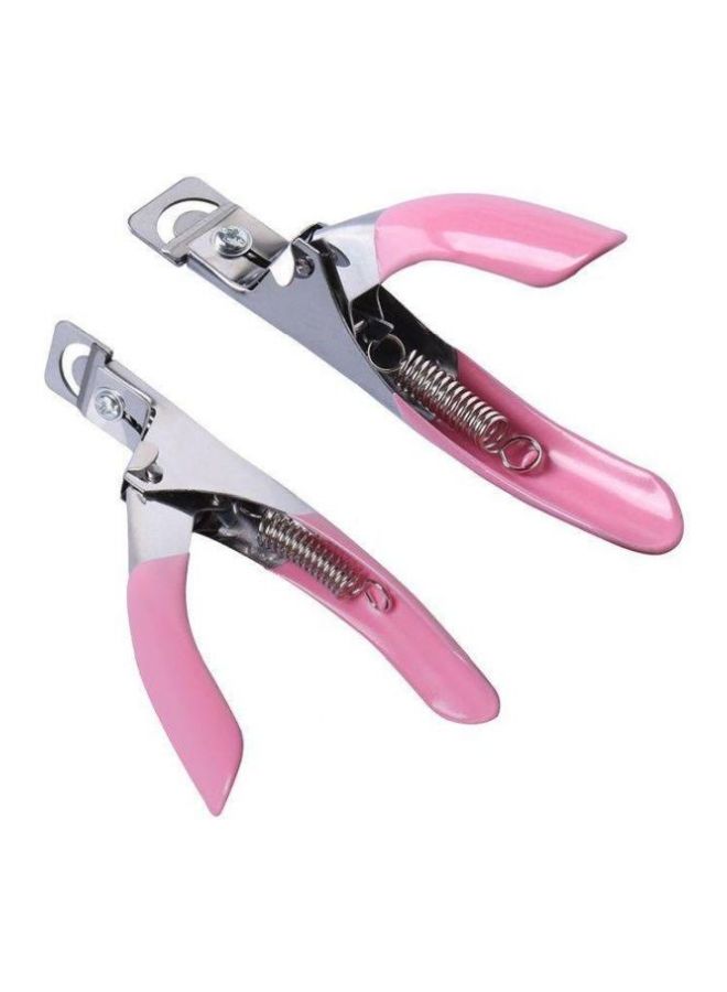 Nail Clipper Pink/Silver - Image 2