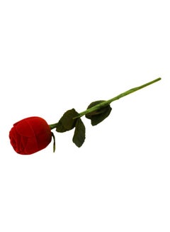 علبة خاتم على شكل وردة