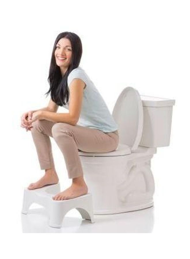 مقعد مرحاض أبيض 9بوصة  - Image 2