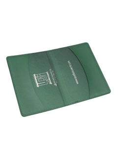 Generic Leather Passport Wallet Green  - Image 2