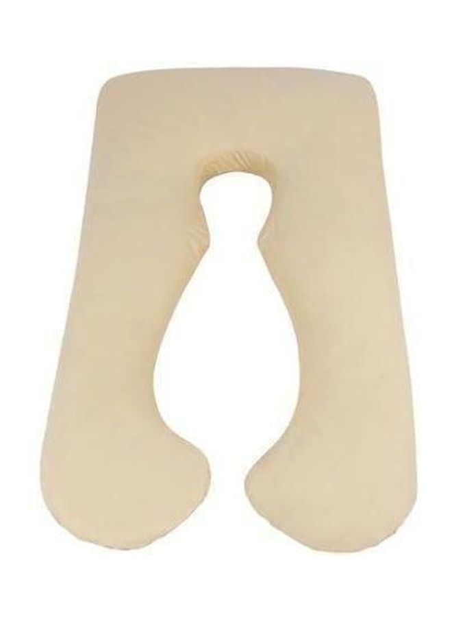 Maternity Pillow Cotton Beige 120x80cm  - Image 2