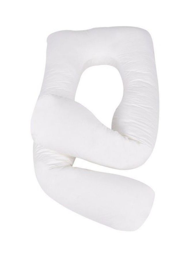 Maternity Pillow Cotton White 120x80cm - Image 2