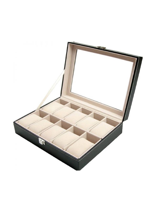Generic - men Leather Watch Storage Box - Image 1