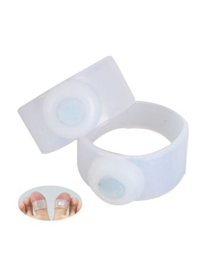 Generic 2-Piece Magnetic Slimming Toe Rings Foot Massage Set  - Image 2