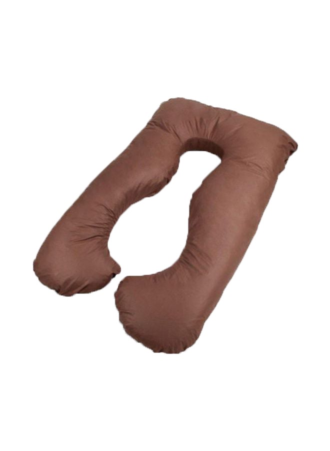 وسادة للحمل والولادة قطن بني 120x80سم - Image 1