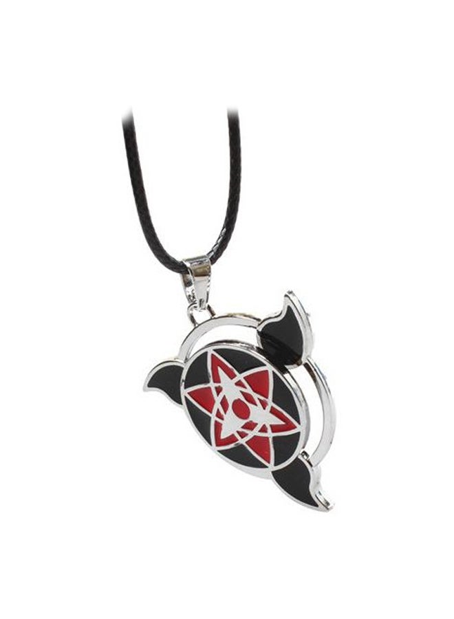 Generic - Alloy Naruto Sasuke Mangekyou Sharingan Pendant Necklace - Image 1
