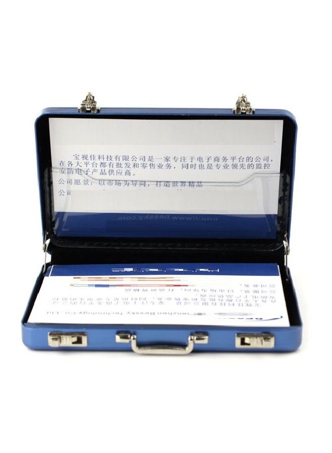 Aluminium Card Case Blue - Image 2