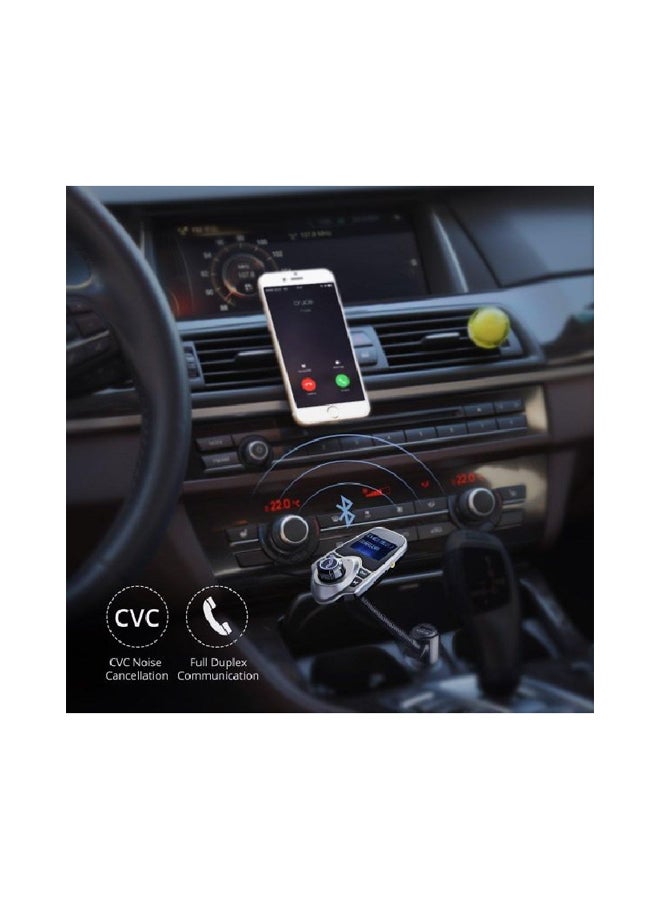 Bluetooth Car FM Transmitter With LCD Screen - Image 3