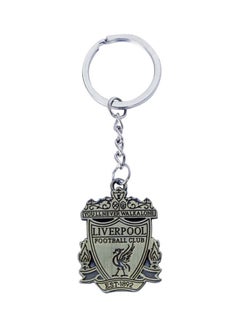 Generic Liverpool FC Key Chain Silver/Grey/Black 