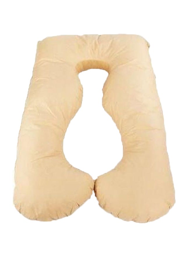Maternity Pillow Cotton Beige 120x80cm  - Image 1