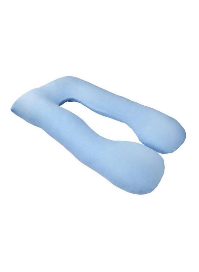 Maternity Pillow Cotton Blue 120x80cm  - Image 1