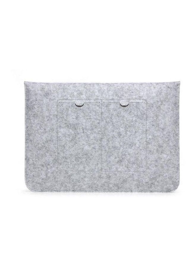 Protective Pouch For Apple MacBook Pro Air Retina 13-Inch Grey  - Image 2