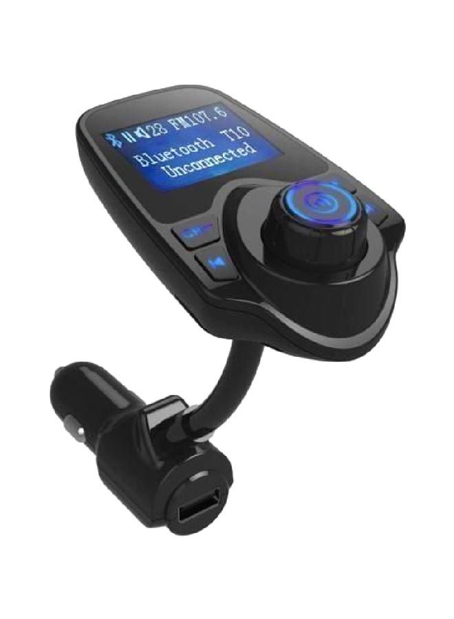 Bluetooth Car FM Transmitter With LCD Screen - Image 1