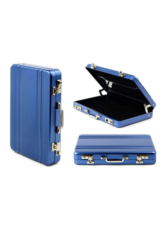 Aluminium Card Case Blue - Image 3