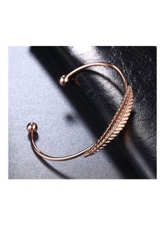 OPK Rose Gold Feather Cuff  - Image 3