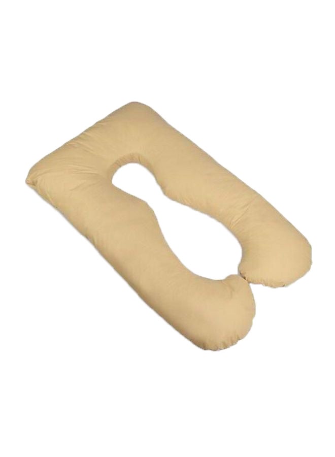 Maternity Pillow Cotton Beige 120x80cm  - Image 1